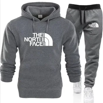 Spring and Autumn Hoodie Suit; Fashionable Trendsetter Hoodie Suit; Printed Style Hoodie and Sweatpants Two-piece Set; Casualswe