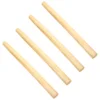 4 Pcs Tool Hand Handles Carpenter Garden Grip Wooden Hoe Replacement Hammer 1