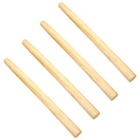 4 Pcs Tool Hand Handles Carpenter Garden Grip Wooden Hoe Replacement Hammer 1