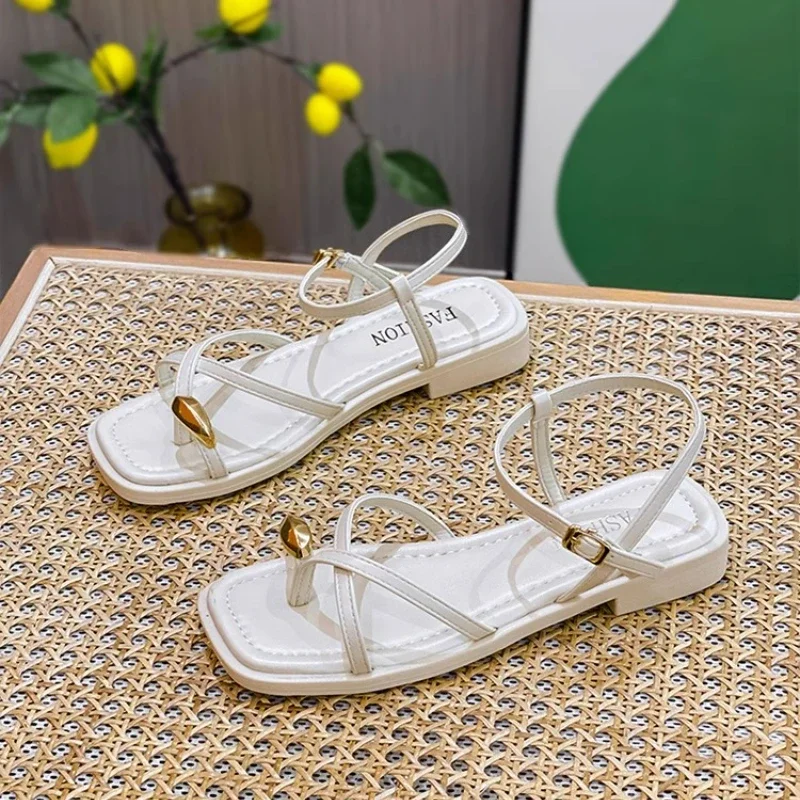 Sporty Sandals Womens White Sport Sandals Heeled Sandals Shoes Women's  Black Beach New Summer 2024 Girls Low