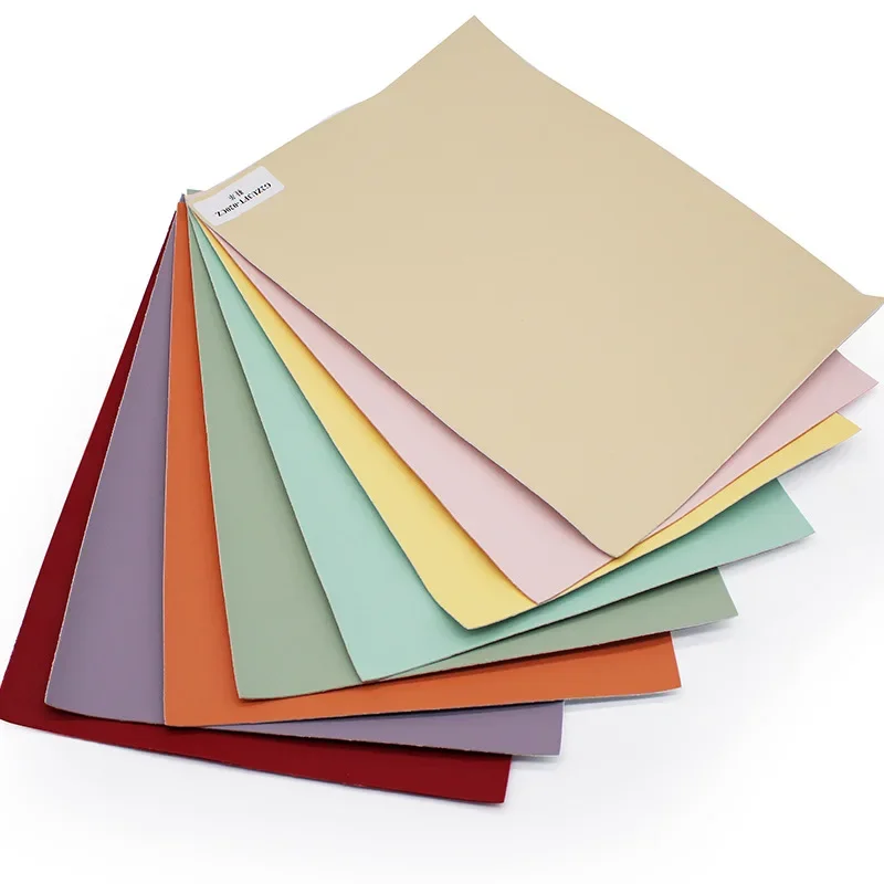 Printed PU Leather Fabric Soft Plush Artificial Leather for Shoes Clothes Bags Accessories Made in China Fashionable Clothing Ma