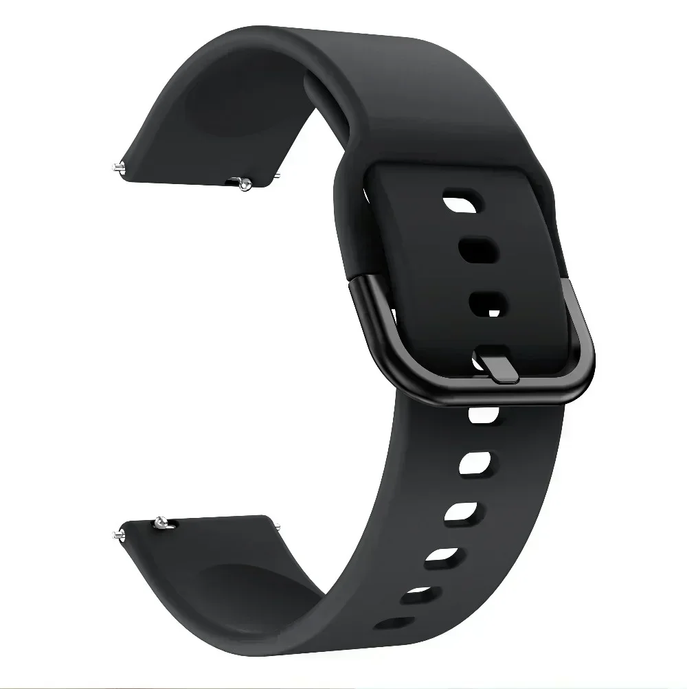 20mm 22mm Silikonarmband für Amazfit Active Max/Active 2/Bip 6 5 3 3Pro Balance 2/GTR 4 3 2 2e/GTS 2 3 4 mini/Heli/Bip U Bannd – Detail 5