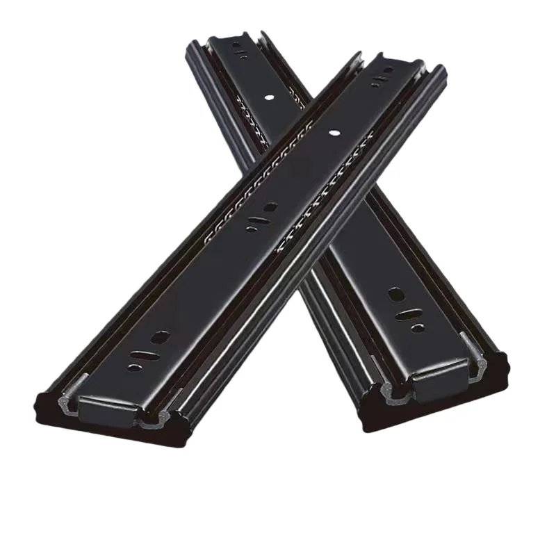 Premium Cold Rolled Steel Drawer Slides - Adjustable 10-20 Inch Track for Cabinets and Furniture
