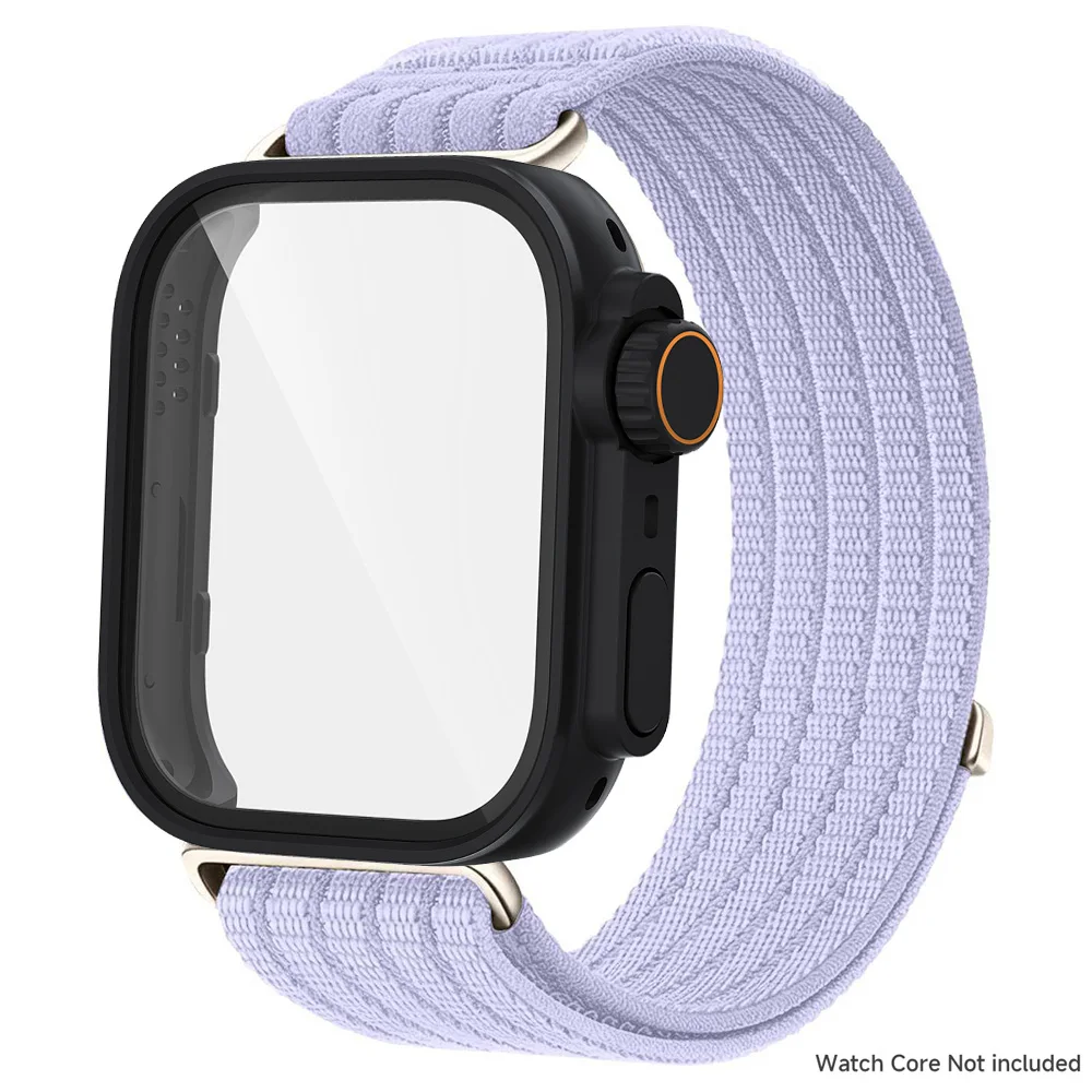 Nylon Band Bracelet with Bumper Frame Protector and Glass Screen Guard