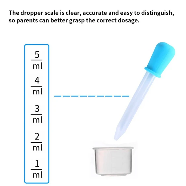 Set 5 Tappi Contagocce In Silicone - Per Pipette Di Laboratorio, Trasferimento Liquidi - Foto 7