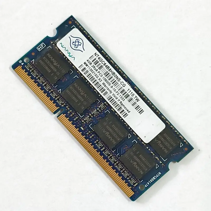 Description Picture 2 of itemNanya RAMS DDR3 4GB 1333MHz laptop memory ddr3 4GB 2RX8 PC3-10600S 204pin SODIMM  1.5V