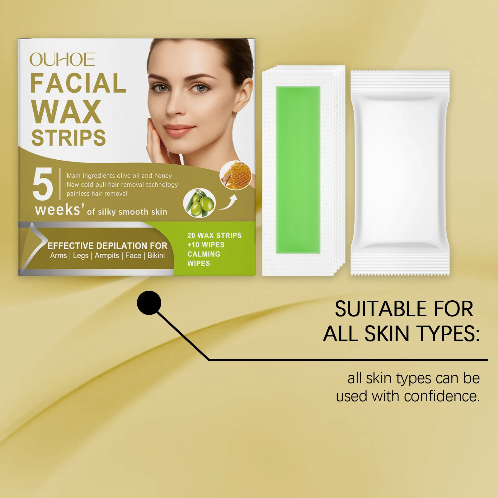 Facial & Body Wax Strips 4