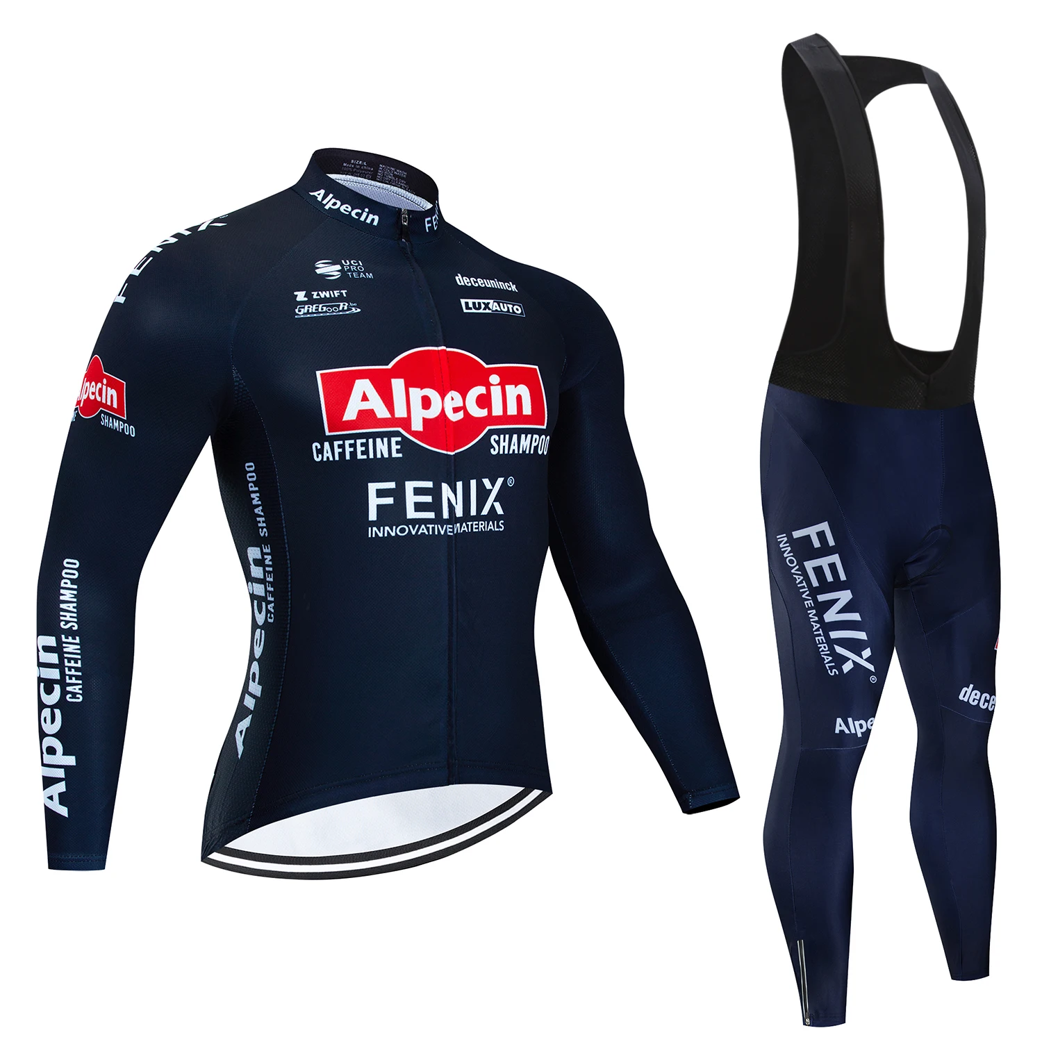 Alpecin nouvelle équipe respirant à manches longues hommes Maillot de ...