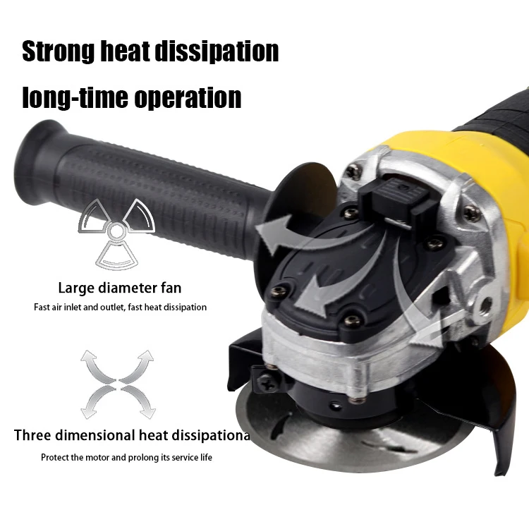Dewalt DCG406 125MM 9000RPM Brushless Angle Grinder Cordless Cutting Machine Impact Polisher Machine For Dewalt 20V Battery 3