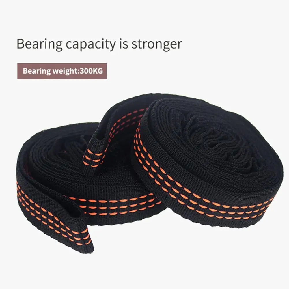 Hammock Straps Belts Extra Strong Lightweight Ropes And 600 LBS Breaking Strength No Stretch Polyester Hammock Straps 1/2PCS hammock straps