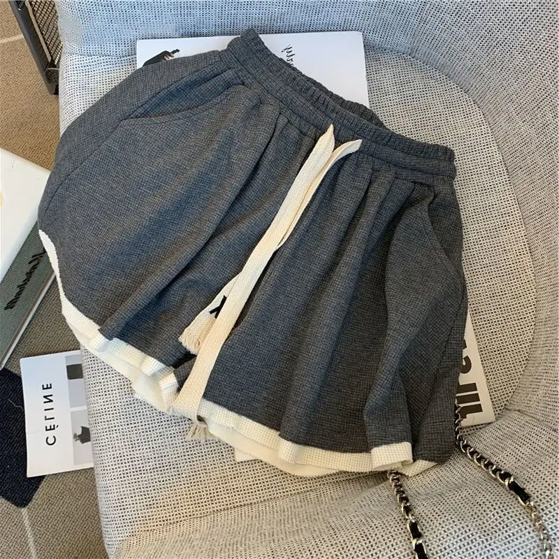 2023 Women Print Two Piece Sets Y2k Short Sleeve Tshirts + Shorts Set New Sports Style Casual Fashion Baggy Ladies Summer Suits