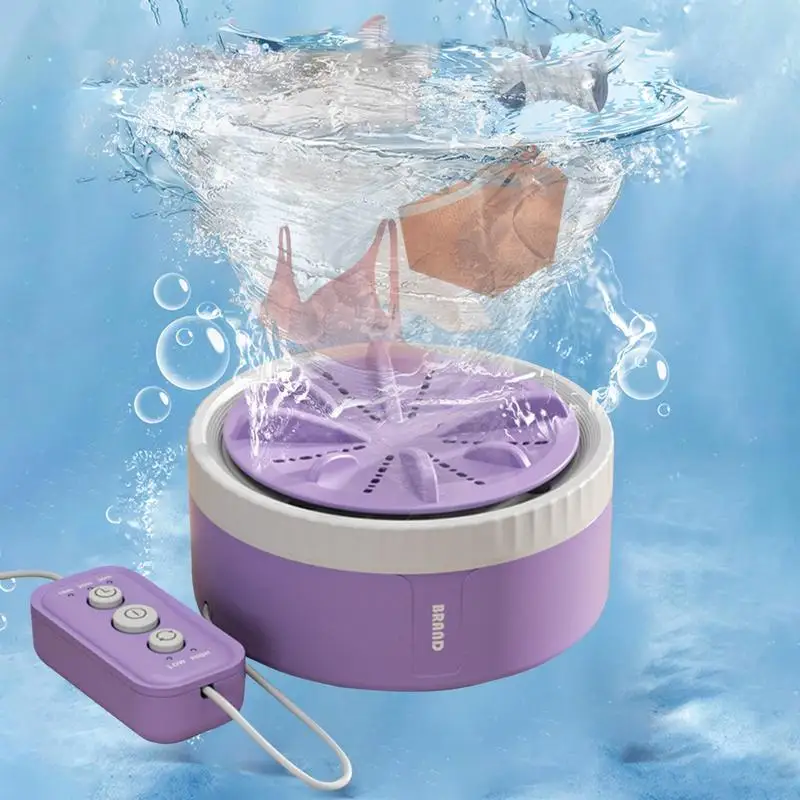 Rondella Da Viaggio Usb Lavaggio Turbina Rotante Piccola Rondella Portatile Con Ventosa Inferiore Rondella A Turbina Compatta Per Uso Domestico