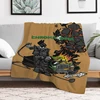 Tyler CHROMAKOPIA The Creator Hip Pop Music Blanket Downy Fluffy Soft Blankets for Decorative Sofa Luxury Designer Bedding Plaid 2