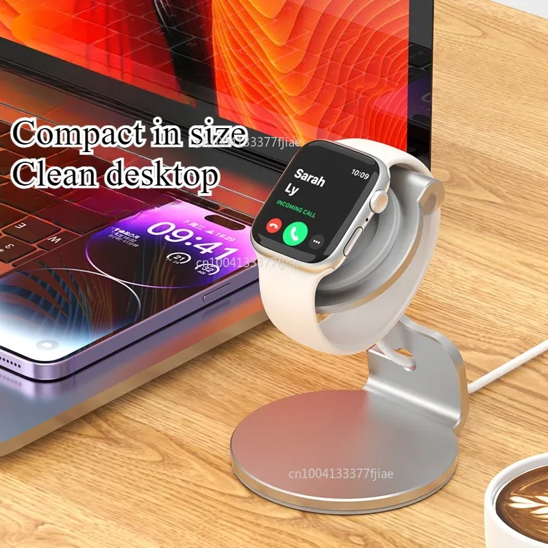 Aluminum Bracket Charger Dock Station Charging Holder for Apple Watch Stand Serie Ultra 1 2/9/SE/8/7/6/5/4/3/2/1 Watch Stand