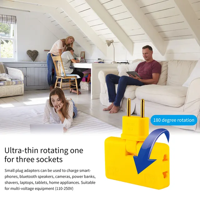 미니 슬림 무선 콘센트 어댑터 M+ 플러그 Eu 변환기