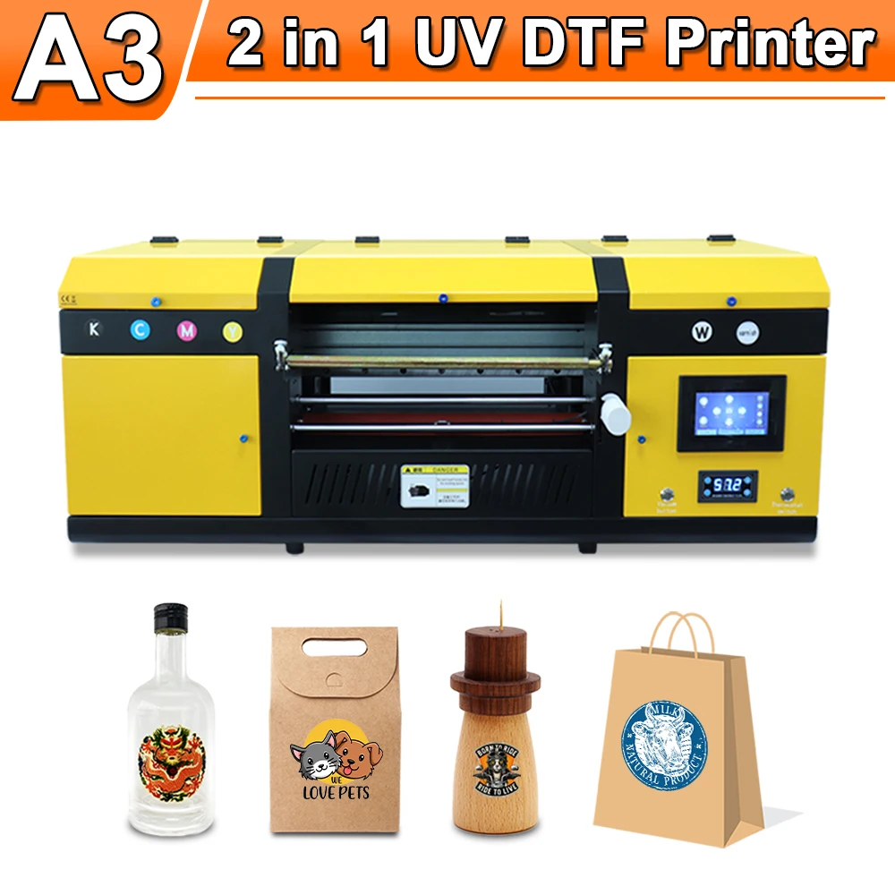 Принтер UV DTF A3 UV DTF
