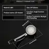 LED Luminous Shower Head Colorful Self-coloring Shower Head Water Conservancy Power Generation Shower Head Bathroom Accessories 6