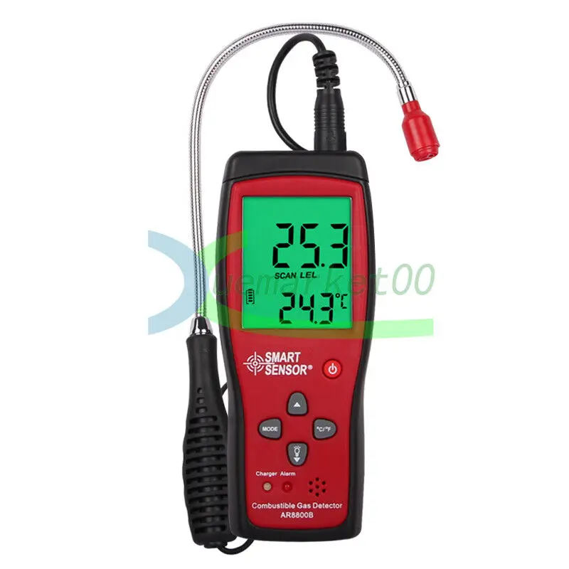 

one AR8800B Smart Sensor High Precision Combustible Gas Detector New