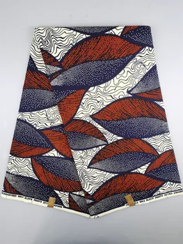 2023 New Hot Sale African Wax orginal Fabric Cotton Material Nigerian Ankara Block Prints Batik High Quality Sewing Cloth N601a 1