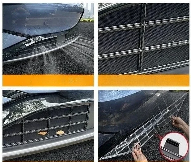 BYD 씰라이언 7 EV 2024-2026 전면 그릴 벌레망, 무타공 간편 설치, 곤충/먼지/부스러기 방지 보호망 액세서리