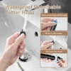 MAXGROOM Rechargeable Nose Hair Trimmer for Men 360 Rotating Dual-Blade Electric Shaver Eyebrows Nose Hair Trimmer Painless Safe 5