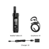 CBCBTWO 1Q Pencil Mini Walkie Talkie, Portable Two Way Radio Station for Restaurant and Hotel, USB Type C, 4 Pcs 6
