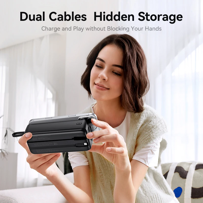 KUULAA 30000mAh 22.5W Power Bank Portable Charger Fast Charging Powerbank For iPhone 16 15 Pro Max Xiaomi 14 External Battery 4