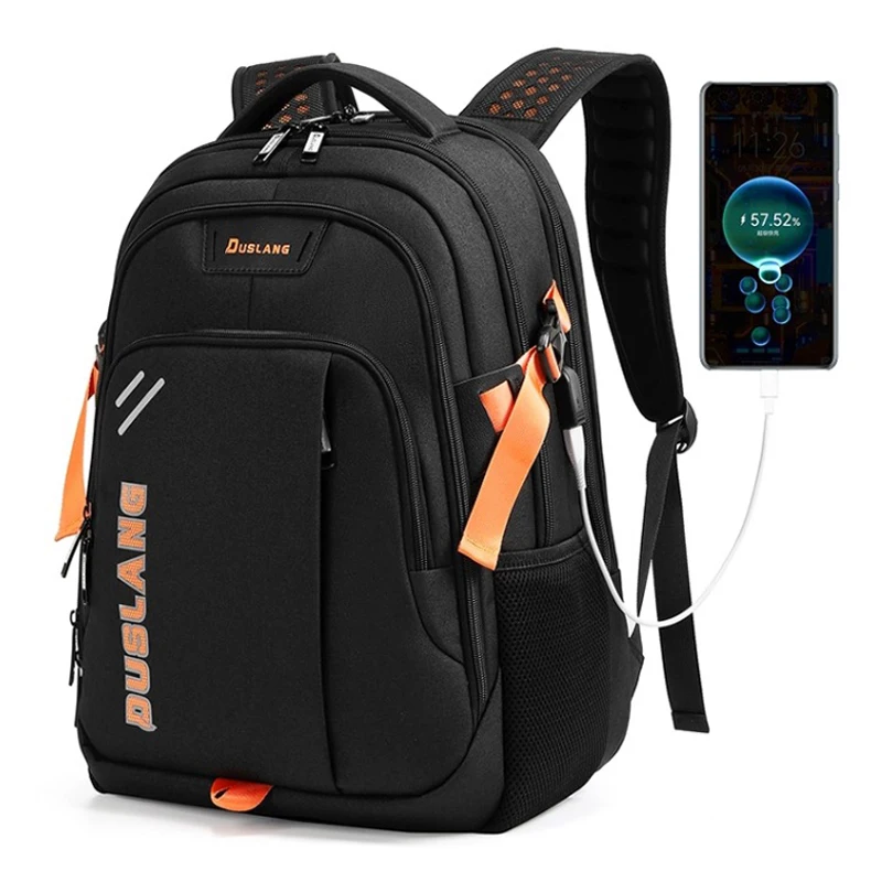 

College Schoolbag Middle Schoolbag Multi-functional Male Backpack Large Capacity Business Backpack Laptop Backpack Student Bag