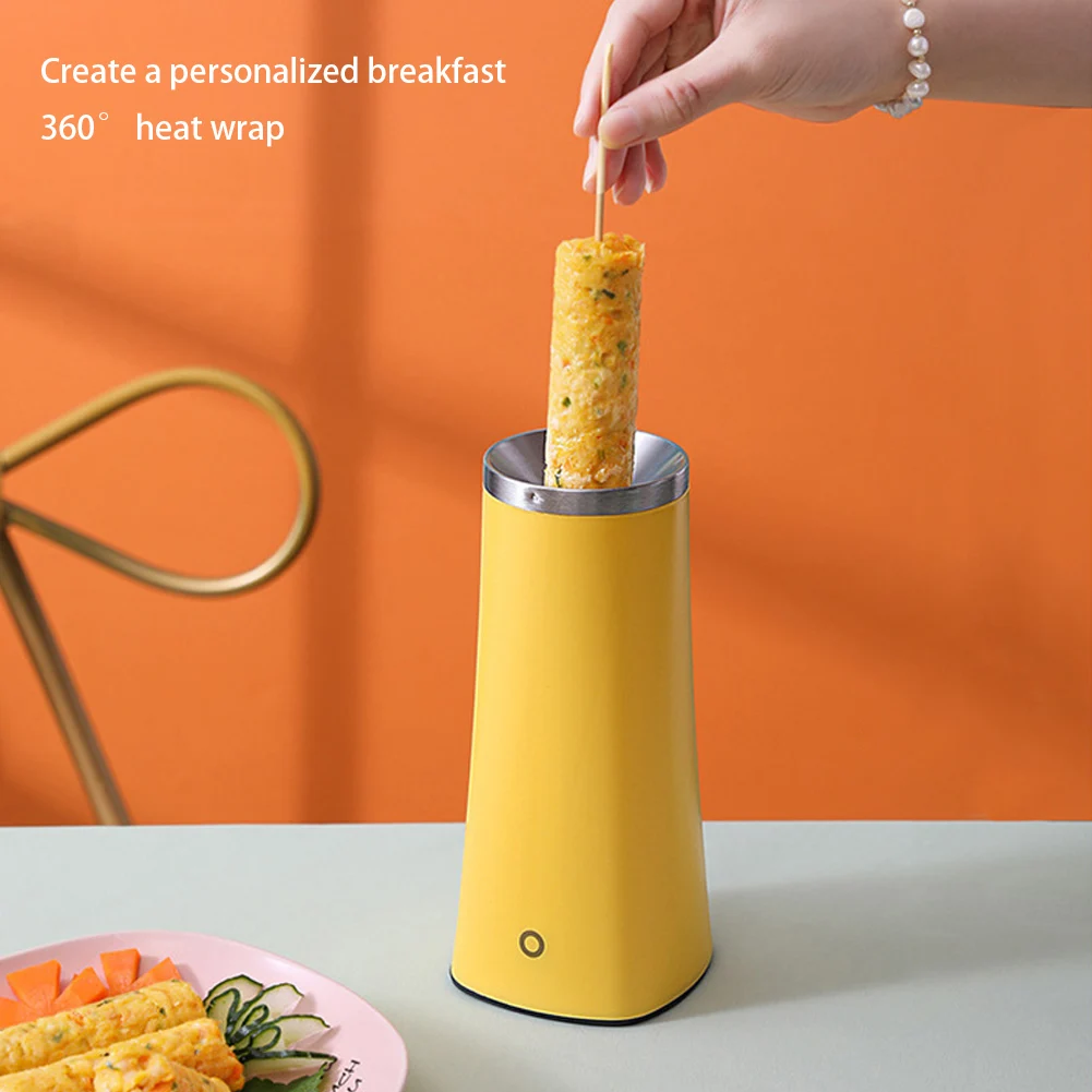 

Automatic Rising Sausage Roller Boiler Machine Household Mini Electric Egg Boiler Cup Multifunction Portable Kitchen Gadgets