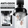 Flip Top Anti-Odor Drain Pipe Set Kitchen Sink Drain Retractable Deodorizing Filter Flexible Downspout Bathroom Anti Clogging 3