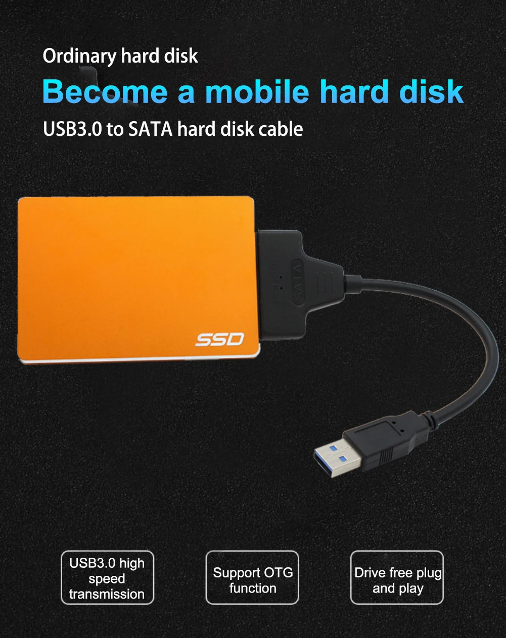 Adaptateur Câble USB SATA III Vers USB 3.0-2