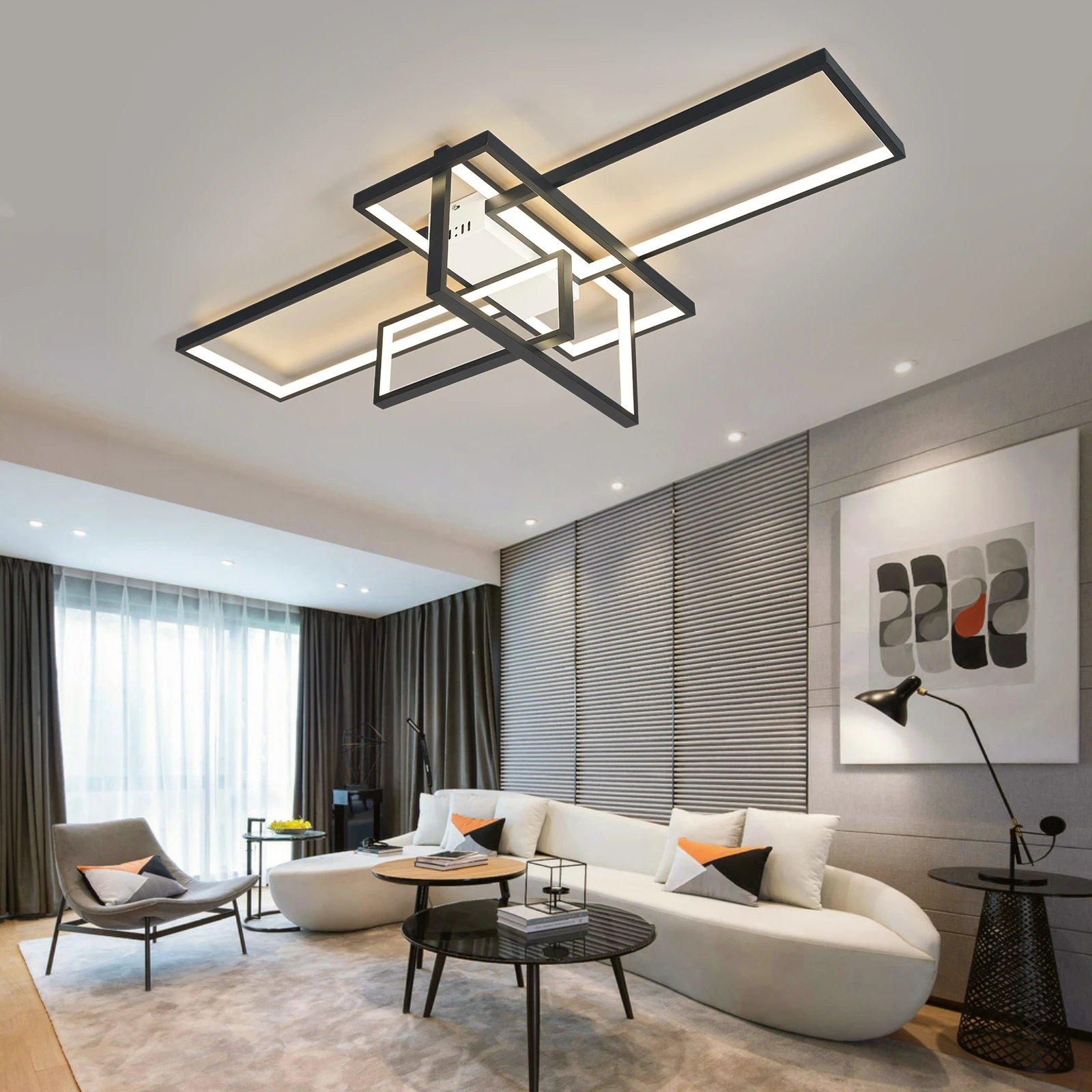 Neo Gleam Modern Led Ceiling Lihgts For Living Room Study Room Bedroom