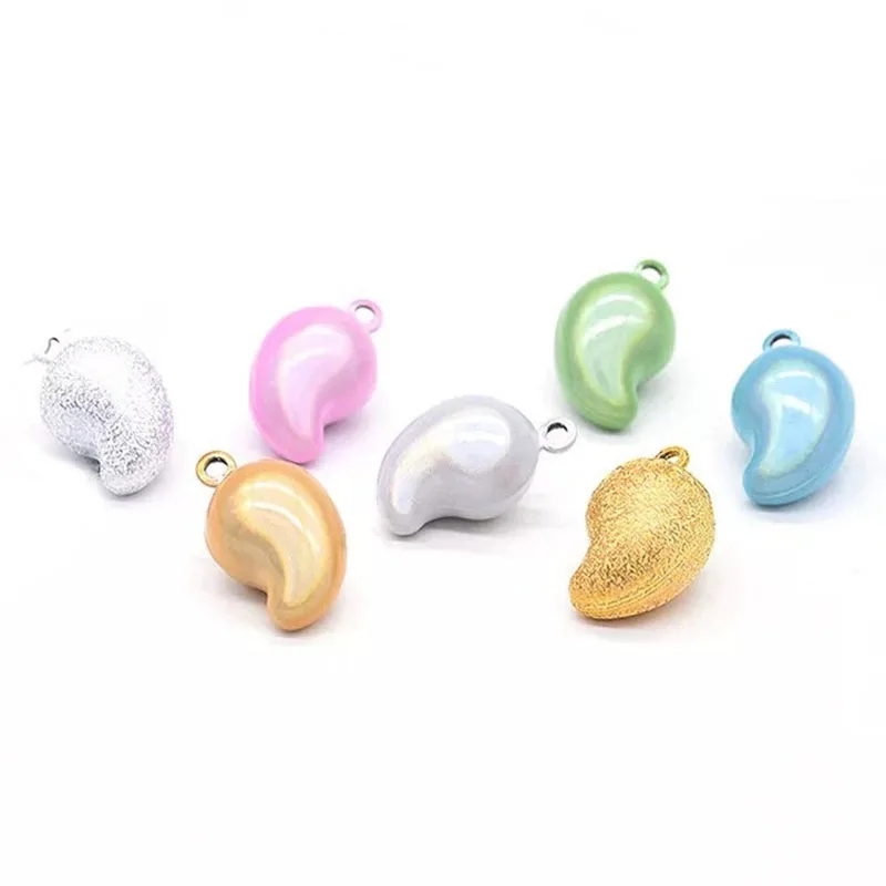 

Gyokuro Drop Colorful Close Twinkle Jingle Bells Good Luck Charm Pendant Festival Holiday Jewelry Craft Findings
