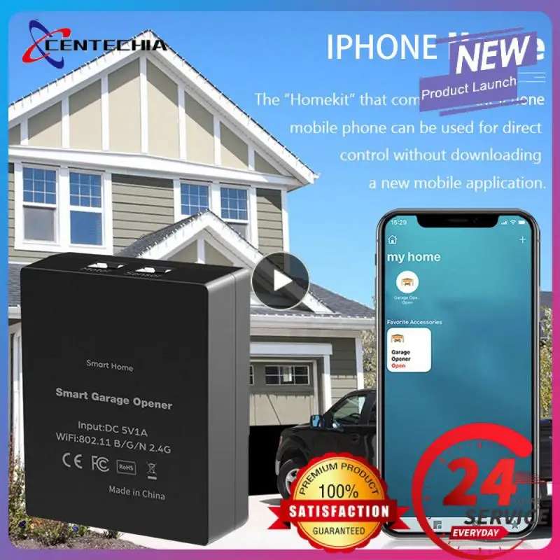 

Дистанционный выключатель для гаражной двери, безопасный доступ, удобная домашняя Автоматизация, улучшенная безопасность и безопасность, комплект для дома