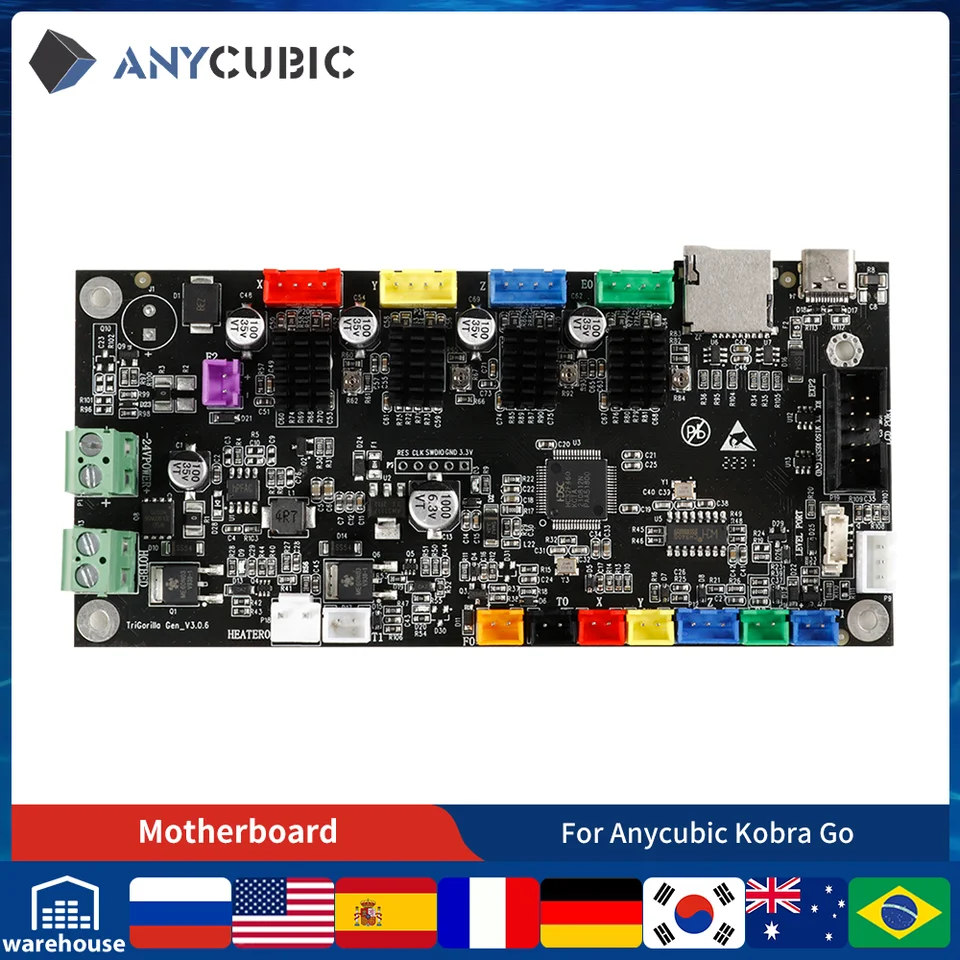 マザーボード用 Anycubic用 Kobra 3 Go 3D プリンターパーツ