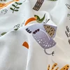 100% Cotton Fun Zoo Theme Fitted Sheet Set Giraffe Lion Print Soft Breathable Bedding Set Kids Adult Room Decor（2 Pillowcases ） 6