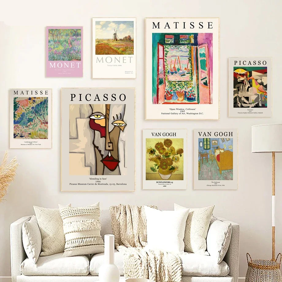 Vintage Abstract Canvas Poster 2