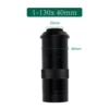 Magnification Adjustable 180X 150X 130X Zoom C Mount Lens 0.7X~4.5X Magnification For HDMI USB Industry Video Microscope Camera 3