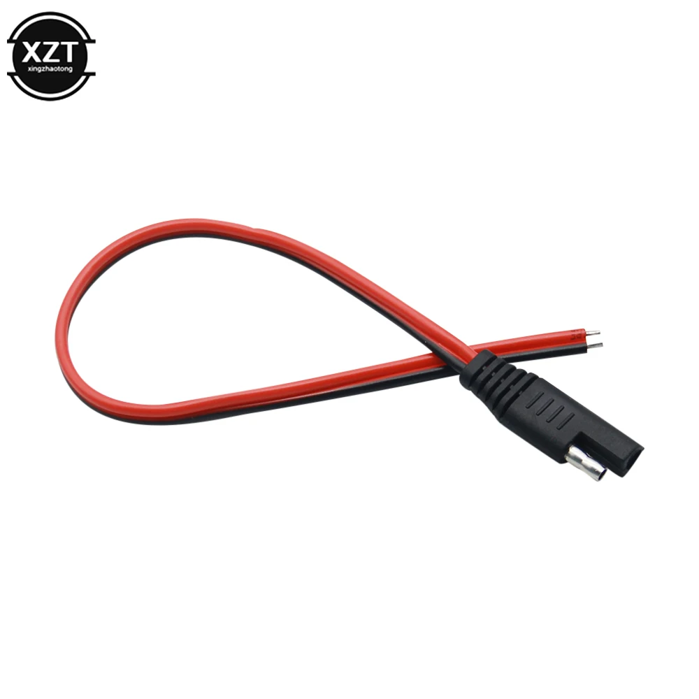 SAE Connector Harness DIY SAE Power Automotive Extension Cable 18AWG 30CM 2 Pin With SAe Connector