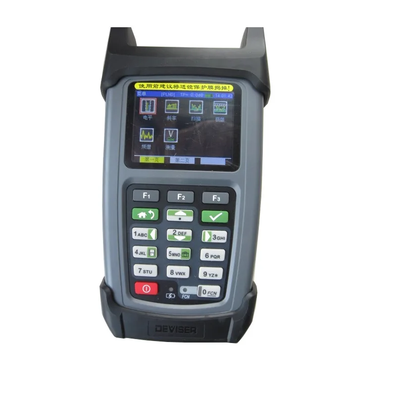 

DS2100A/B Digital Signal TV Field Strength Meter DVB-C Signal Strength Measurement