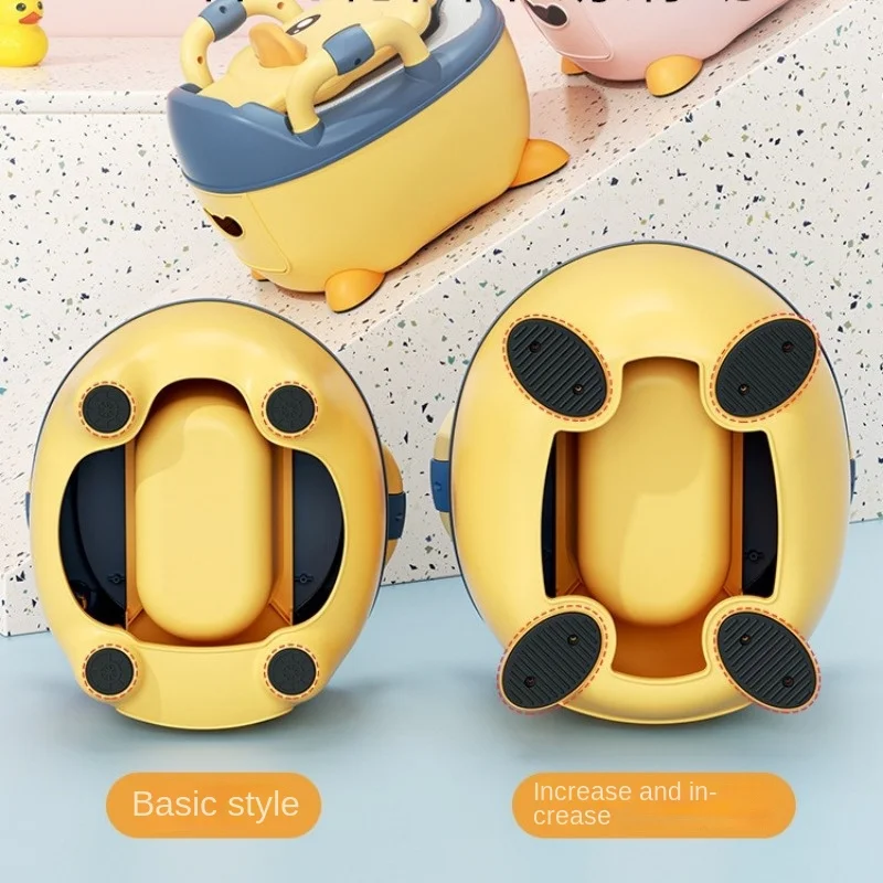 Children's Comfy Potty Training Seat with Infant Urinal Basin
