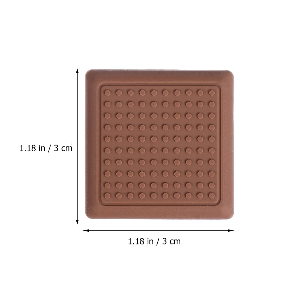 8 Pcs Silicone Table and Chair Mat Furniture Foot Pads Protection Leg Socks Silica Gel