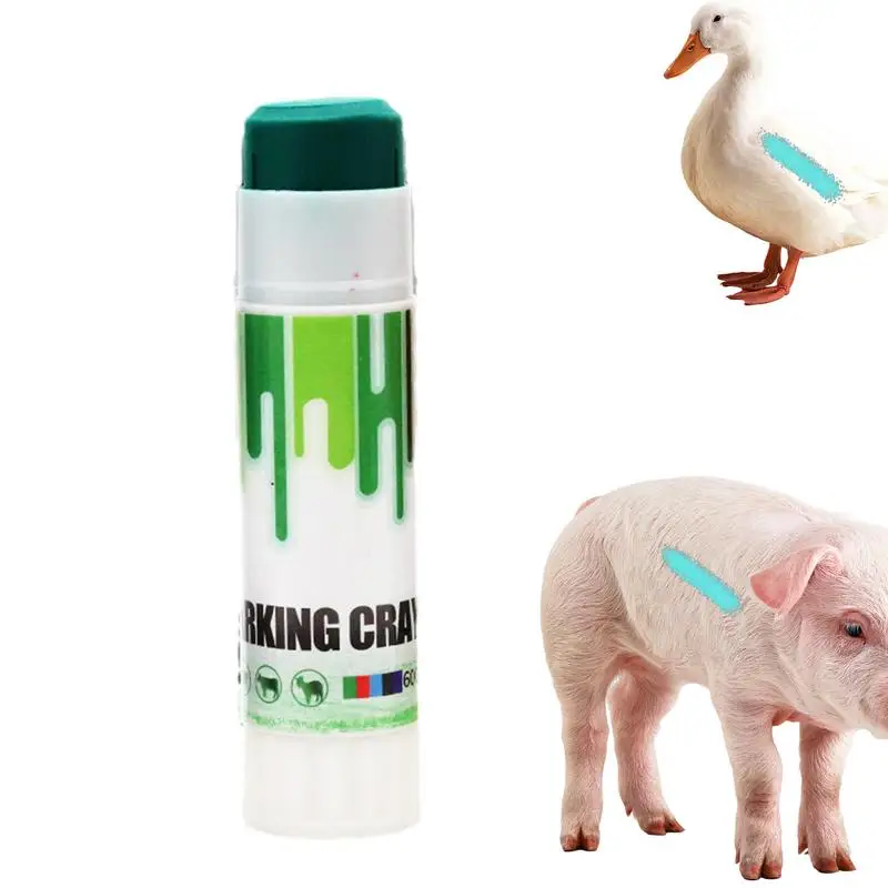 Animal Livestock colored crayons Safe High-purity Paraffin-based Skin Marking Paint Pens Pig Cattle Sheep Animals Identify Pen
