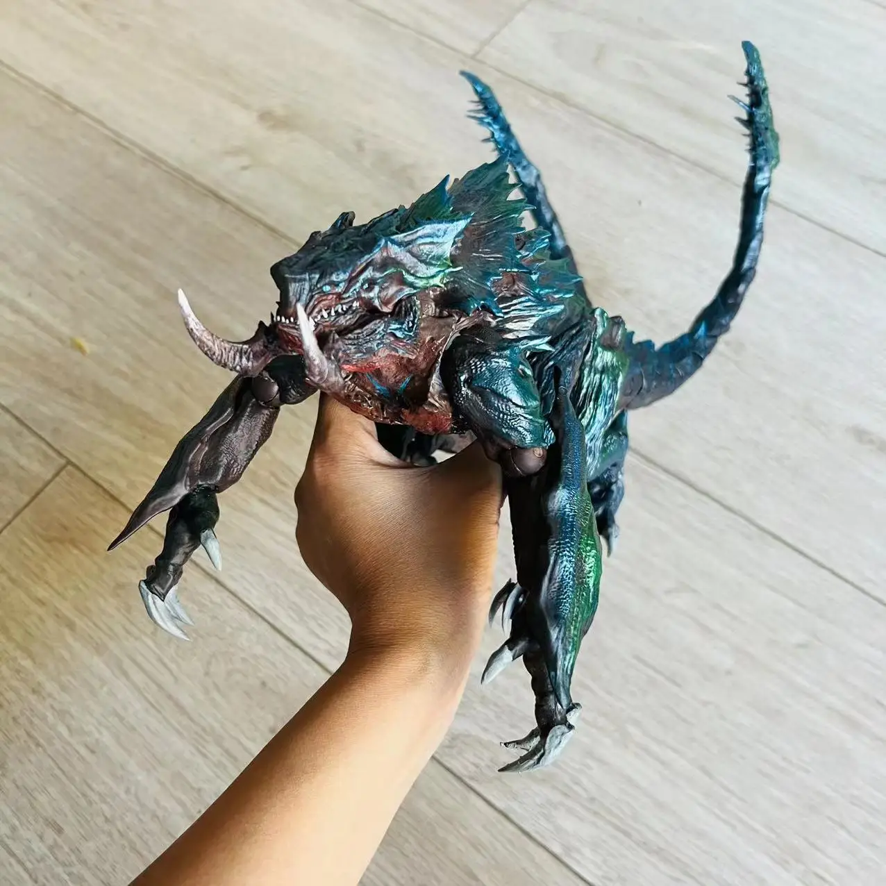 Mega Kaiju head and upper body