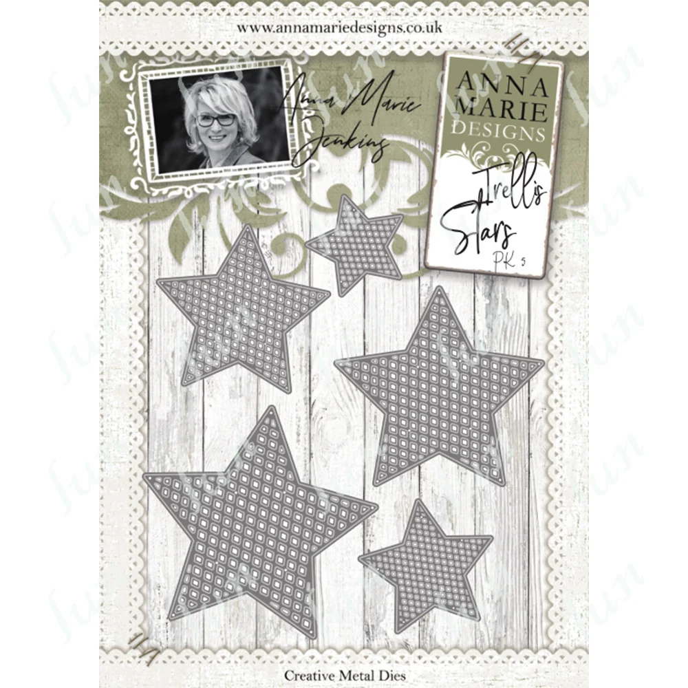 가지 별 모양의 금속 절단 다이, 2022 새로운 스텐실 Diy 스크랩북 사진 앨범 장식 엠보싱 종이 카드