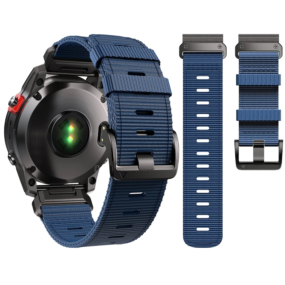 Nylon QuickFit Sports Woven Bracelet - 26mm & 22mm Strap