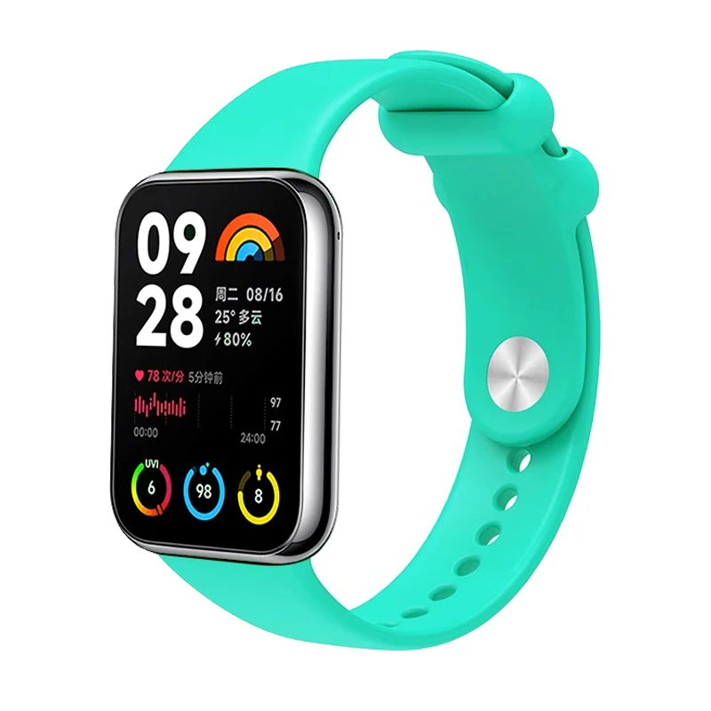 Silicone Sport Watch Band - Versatile Smartwatch Accessory in Original Design