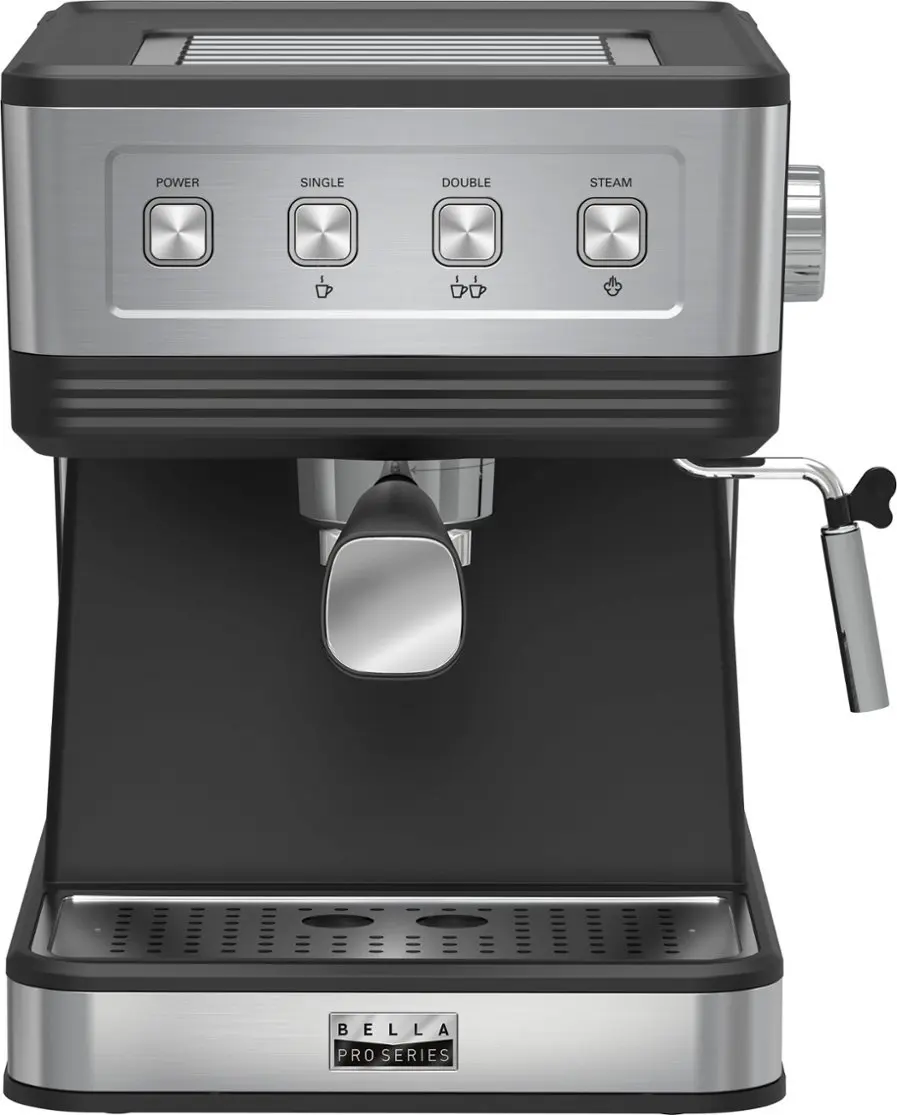 

HAOYUNMA Espresso Machine with 20 Bars of Pressure - Stainless Steel