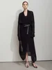 AMII Minimalist Long Sweater Cardigan For Women 2025 Spring New Casual Office Lady Knitted Coats Loose Female Cardigan 12551045 4