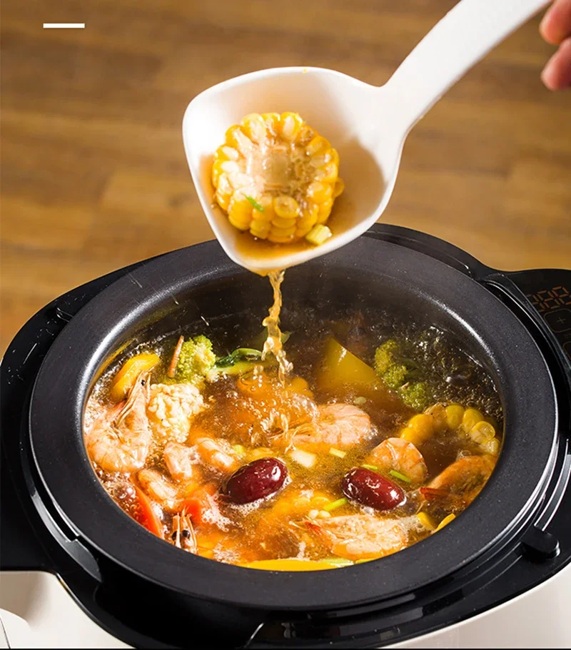 6L Automatic Drum Cooking Machine 2000W Multi-Function Intelligent Frying Pan Must-Have Artifact In The Kitchen 2